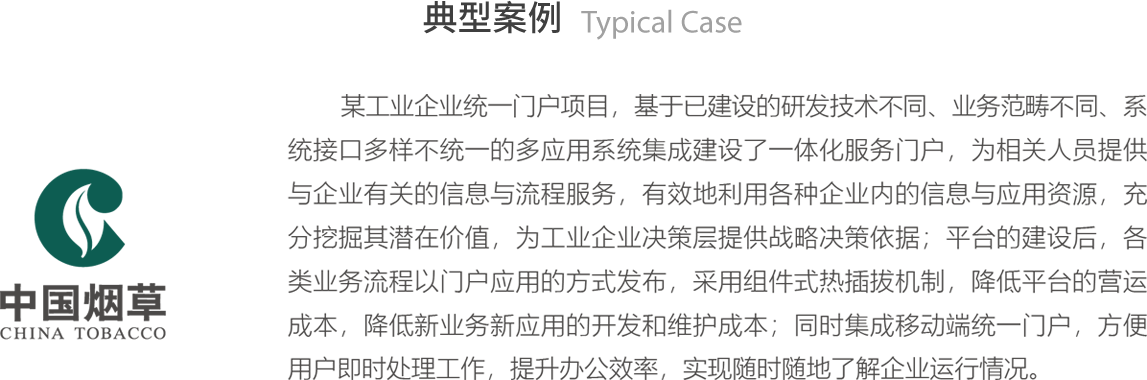 典型案例 Typical case